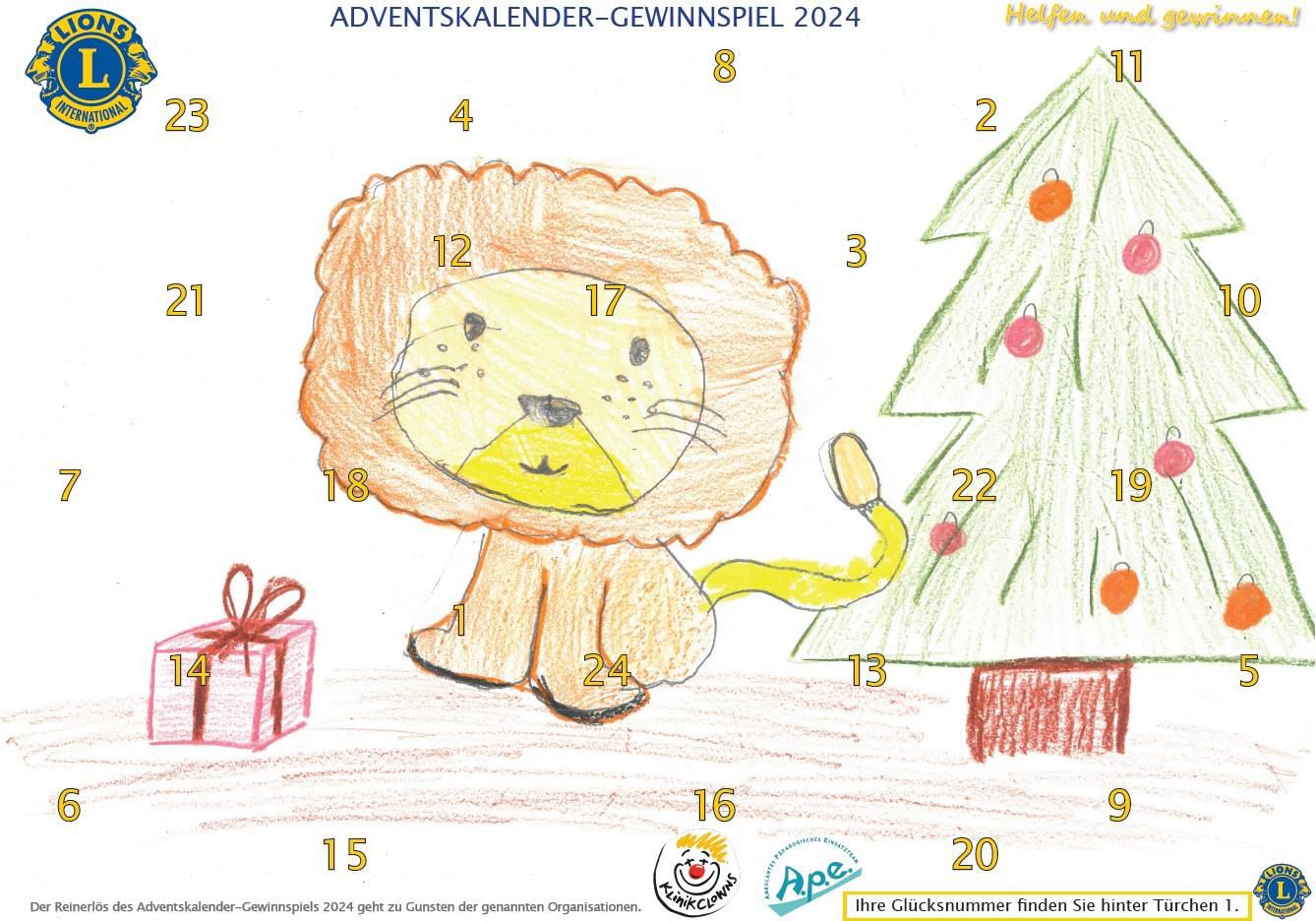 Lions Adventskalender 2024 1