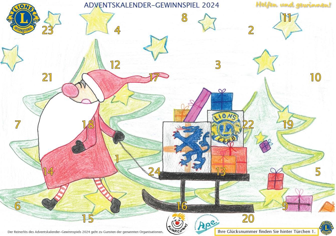 Lions Adventskalender 2024 2