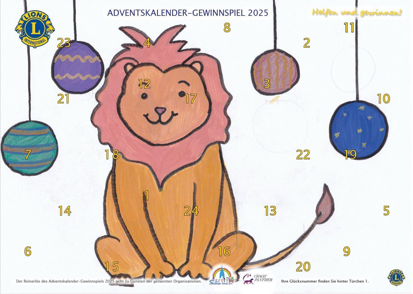 Lions Adventskalender 2025 1